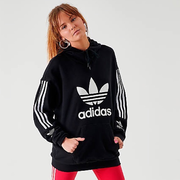 New adidas originals trefoil hoodie sweatshirt - Picture 4 of 7